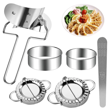 Stainless Steel Dumpling Maker Skin Dumpling Mold Empanadas Press Tool