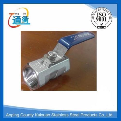 casting equal threaded stainless steel 1pc ball valve dn50