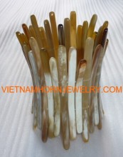 Organic Horn Bracelet, Horn Bangles, Horn curved, Horn cuff, Buffalo Horn Accessories