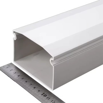 Strong Hardness Convex Type 2.8mm Thickness Square Plastic Pvc Cable Trunking Cable Tray