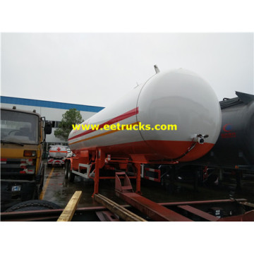 40cbm 20ton LPG Transportation Trailers