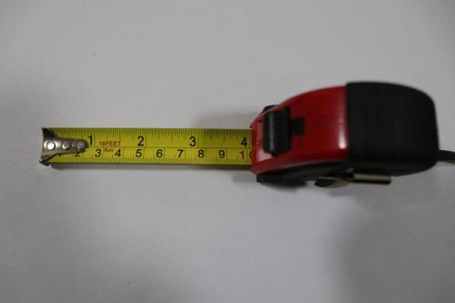 ABS + Rubber Material Carbon Steel Measuring Tape
