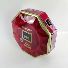 New Design Metal Tin Packaging Biscuit Gift Round Tin Box OEM