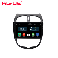 Android 10 car stereo for Peugeot 206 2000-2016