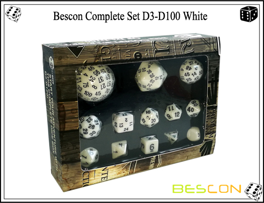 Complete Dice Set D3-D100 (2)