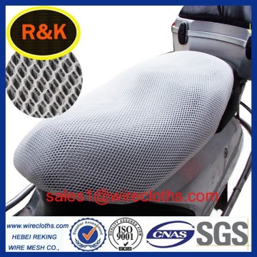 Polyester motorcycle seat net cover
