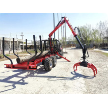 Log Grapple Wood Clamp untuk Pemuat Roda