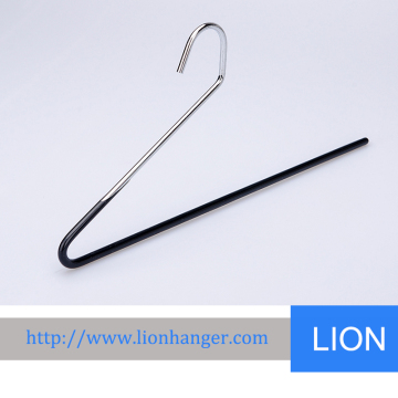 Black Metal PVC Hanger For Clothes/Metal Clothes Hanger