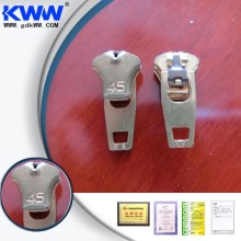 4.5# / 3# YG Sliders for metal ziper for jeans metal zipper