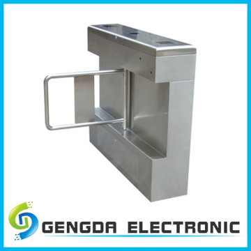 full automatic swing barrier gate retractable mechanism with security system