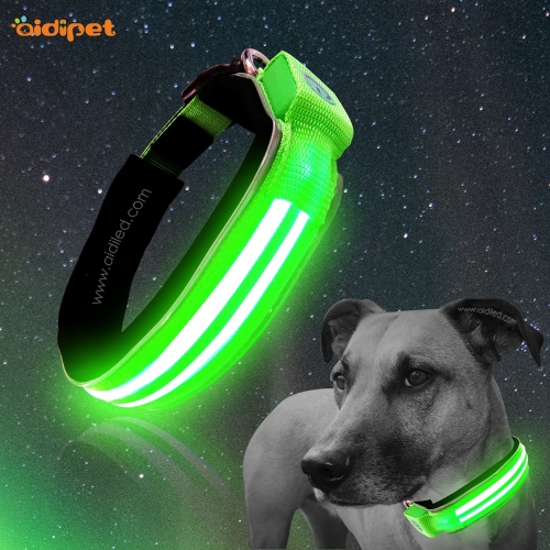 Soft Padded High Lighted Led Dog Collar