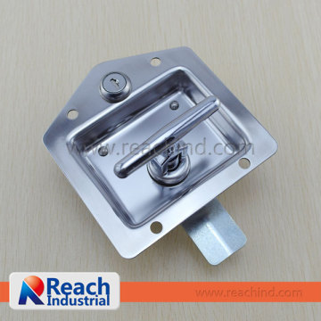 Polishing Stainless Steel Key-Locking Folding T Handle Locking with Inside Safety Release