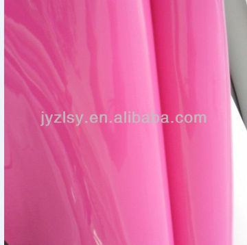 PVC Patent Leather ,PVC Shiny Leather Factory