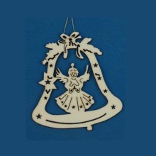 small laser cut hanging holiday decoration