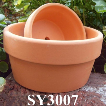 Terracotta de tazón plantadores de fresa en venta