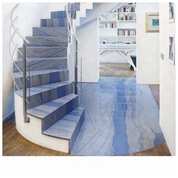 Natural blue stone marble Azul Macaubas Bahia Marble