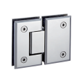 Beveled Corner 180 Degree Glass Hinge