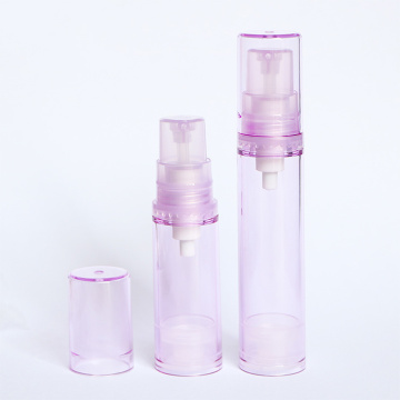 Huidverzorgingsverpakking airless fles met lotionpompfles