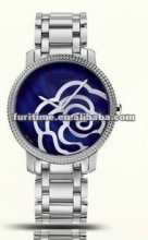 fashion lady watch,wholesale watch face,jewelry watch with stones,fashion stainless steel case back watch