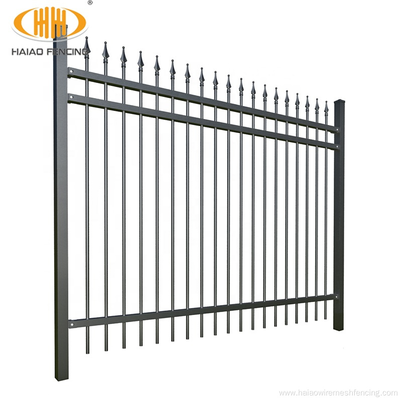 House decorative wall fence design spearhead fence panel