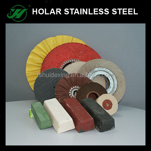 stainless steel buffing material