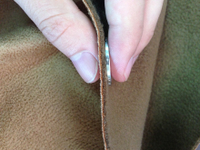 Polyester Soft Washable Synthetic Leather, Thick Suede Fabric Cover Heating Mat