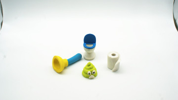 3D Bathroom Series Eraser