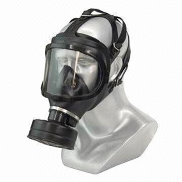 Military gas mask, low resistance and lightweight