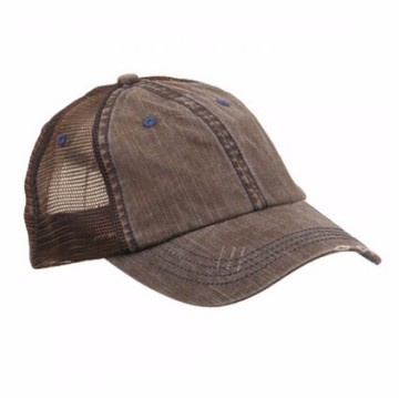 6 Panel Low Profile Dad Hat Distressed Adjustable Trucker Caps