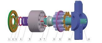 Hydraulic Piston Pump Kayaba PSVD2-19E Kayaba Pumps
