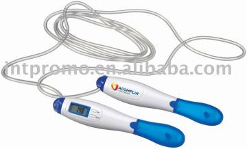 Electronic jumping rope with Multifuncgtion pedometer