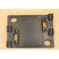 Iron tie plate for metro fastener