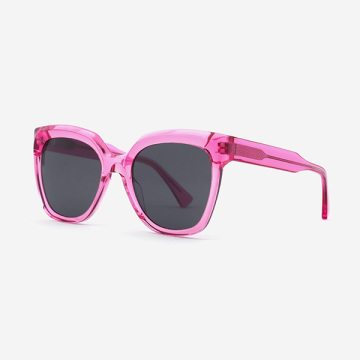 Square Classic and Dimensional Acetate Unisex Sunglasses