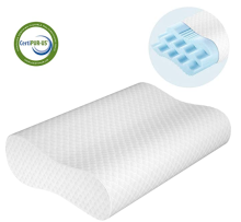 Height Adjustable Memory Foam Contour Pillow