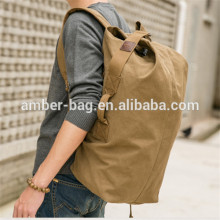 Canvas Shoulder Bag / Outdoor Products Canvas Roll Bag/The large capacity backpack bag/Men's backpack