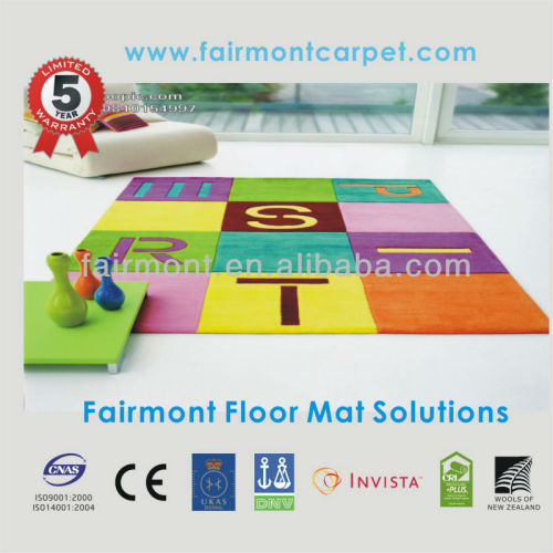 Diamond Pattern Rubber Matting, Logo Mat,