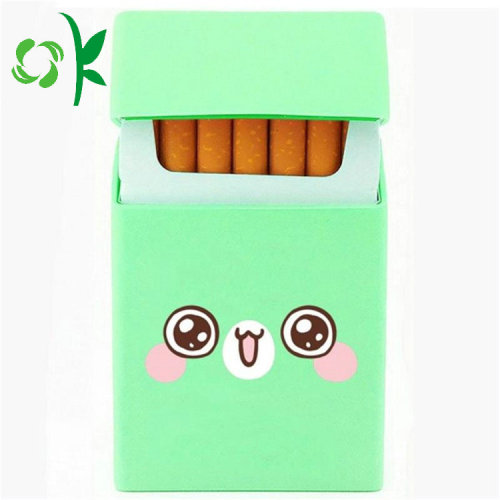 Funda de cigarrillos personalizada de silicona para promoción a granel