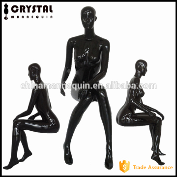 Whole Body Black Female Manikin Sexy Manikin