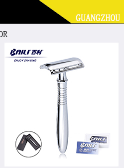 Wholesale 5 blades replacement razor refills cartridge metal handle safety razor blades