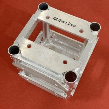 12x12 Bolt Truss Connector - Stage Truss Box Corner Six Way Truss Connector