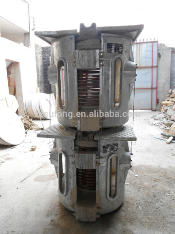 Energy Saving Melting Furnace to Melt the Copper for Sale with 150KG Loading Capacity
