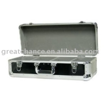 DJ EQUIPMENT EURO CD 4 ROW CASE 80 CAPACITY - BLACK