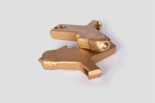 radial bit for trenching machine