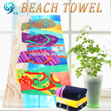 Custom Printed 100% Cotton or Microfibe Beach Towels