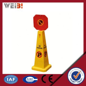 Road Hazard Display Road Sign Post