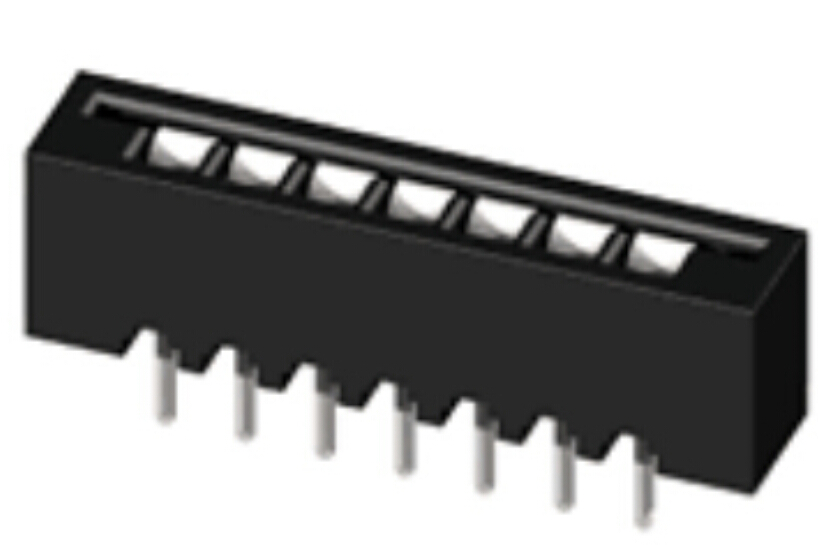 2,54 mm FPC DIP rechte connector