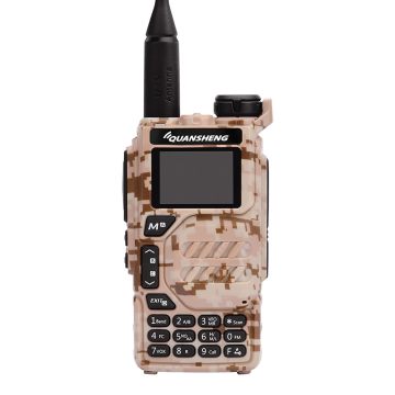 UV-K5 Dual Band UHF/VHF Walkie Talkie with DTMF FM Scrambler and NOAA Weather Alert