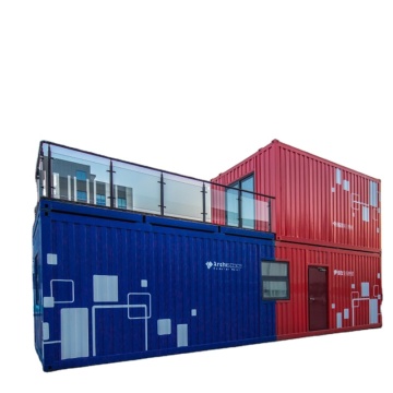 modern prefabricated coffee shop prefab container homes