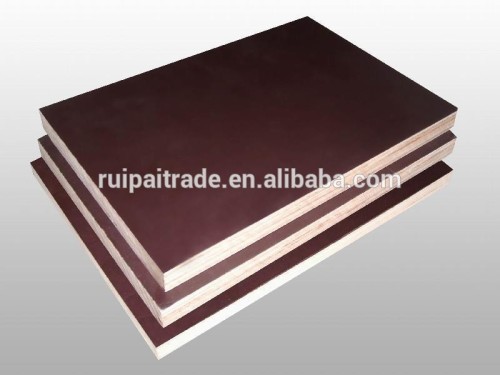 1250X2500mm 18mm phenolic hardwood brown black film faced plywood marine plywood for sale