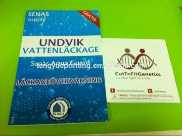 competitive price oversea offset printing brochure for company